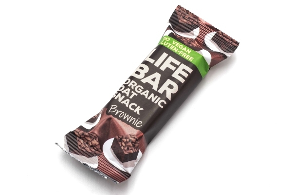 tyčinka Lifefood Lifebar Oat Snack Bio brownie 40g