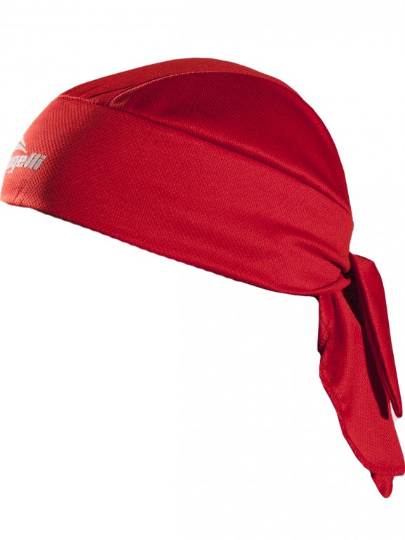 šátek Rogelli BANDANA pod přilbu červený