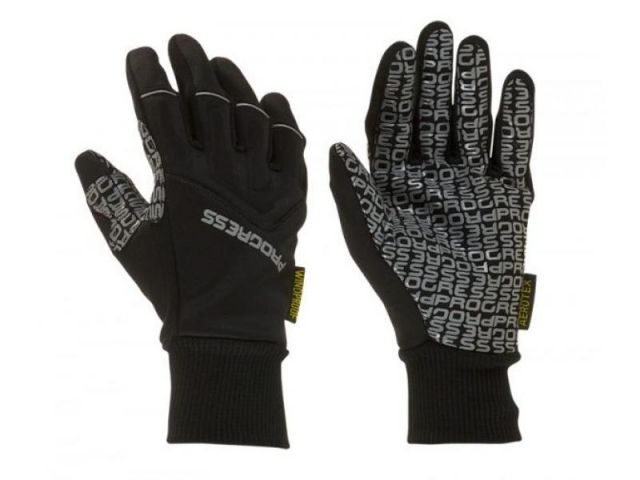 rukavice Progress SNOWRIDE GLOVES zimní černé XL